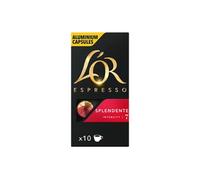 Pack de 10 capsules Maison du Café L'Or Espresso Splendente Intensité 7