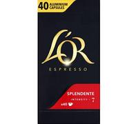 L'Or L Or Espresso café splendente intensité 7 - La boîte de 40, 208g