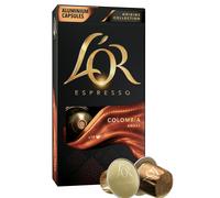 L'OR L´OR Espresso Colombie - 10 capsules en aluminium compatibles avec les machines à café Nespresso®*