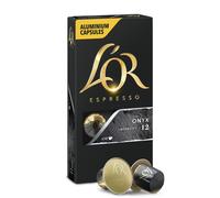L'OR L´OR Espresso Onyx Intensité 12 - 10 capsules en aluminium compatibles avec les machines à café Nespresso®*