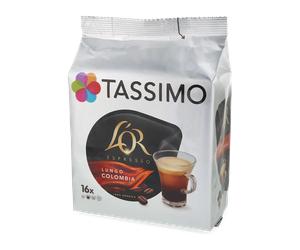 L'OR | Lungo Colombia - 16 capsules pour Tassimo