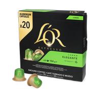 Tasses De Café | Pack de tasses à café Lungo Elegante Advantage 20 pièces | Lungo Elegante Coffee Cups Value Pack 20 Pieces | Poids Total 104 grams