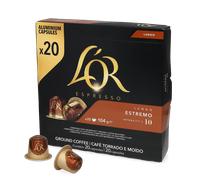 Tasses De Café | Tasses à café Lungo Estremo Pack avantage 20 articles | Lungo Estremo Coffee cups Value Pack 20 items | Poids Total 104 grams