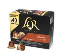L'OR | Lungo Estremo - 40 capsules pour Nespresso®