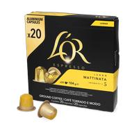 L'OR Lungo Mattinata – 20 capsules pour Nespresso®