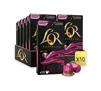 L'OR Origins India Lot de 10 dosettes de café 100 capsules au total