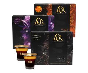 L'OR | Pack café noir - 150 capsules pour Nespresso® Pro
