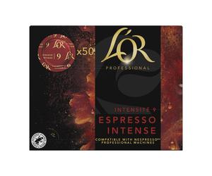 L'OR Professionel Espresso intense - intensité : 9 - boîte de 50 capsules