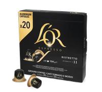 Capsules de café Ristretto de L'Or Espresso - Paquet de 20
