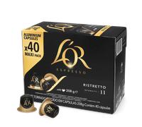 L'Or Espresso Café - 40 Capsules Ristretto Intensité 11 - compatibles Nespresso®*