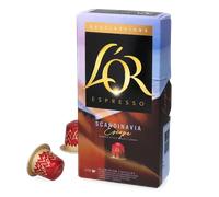 Capsules L'OR Espresso en aluminium scandinave pour Nespresso (10 unités)