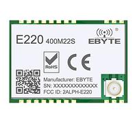 LoRa 433Mhz LLCC68 Wireless Module 470Mhz 22dBm 6km Long Range E220-400M22S PA+LNA RF Receiver Transmitter IPEX Antenna