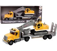 Lora Camion Pelleteuse Lumières Bruits Conduite jaune