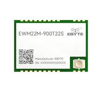 Lora Module de port série UART sans fil EWM22M 470M 868M 915M compatible avec série E22 22 dbm longue distance faible puissance Watchdog AT Command Deep Sleep (900 M 22 dbm)