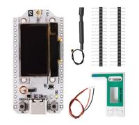 Lora V3 ESP Carte de développement Lora pour ESP-32 Meshtastic WiFi + Module BLE avec écran OLED et antenne Lora Case Ensosure Cover, Module USB C Dual-Core IOT 240 MHz 915 MHz pour Arduino