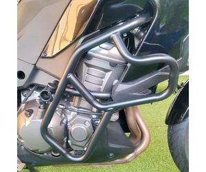 Lorababer Moto Garde moteur autoroute Barres de sécurité Protecteur de cadre de pare-chocs moteur compatible avec K-awasaki Versys 1000 VERSYS1000 2019 2020 2021 2022 2023 Protection contre les chutes