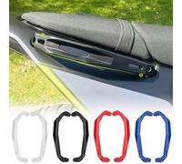 Lorababer Poignée de rail de barre d'appui latérale pour siège passager arrière de moto compatible avec Y-amaha TENERE700 Tenere 700 T700 T 700 2019 2020 2021 2022 2023 2024 Kit de poignée (Blanc)