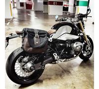 Lorababer Sacoche latérale pour Moto à dégagement Rapide Compatible avec B.M.W R Nine T RNine T R9T Scramble Racer Pure Urban GS Tail Sac de Rangement (Sac)