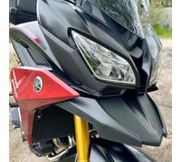 Lorababer Tracer Couvercle d'extension de Cône de Bec de Garde-Boue de Roue Avant pour Y-amaha MT09 MT 09 Tracer 900 Tracer 900 GT FJ09 2018 2019 2020 2021 Accessoires (Noir)