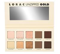 LORAC, LORAC Unzipped Gold Eyeshadow Palette & Eye Primer Set (X10), Palette de Fards à Paupières avec Ombres Mates et Scintillantes, Maquillage pour un Résultat Professionnel, Cruelty Free