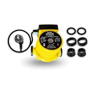 LORAC | Pompe de circulation 220-240 V, 3 niveaux de puissance (38/53/72W), pour chauffage central, piscine, pompe à chaleur, système solaire, débit max 50 l/min, IP44, surpresseur pour eau chaude