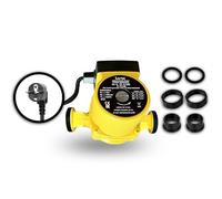 LORAC | Pompe de circulation 220-240 V, 3 niveaux de puissance (38/53/72W), pour chauffage central, piscine, pompe à chaleur, système solaire, débit max 50 l/min, IP44, surpresseur pour eau chaude