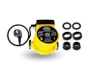 LORAC | Pompe de circulation 220-240 V, 3 niveaux de puissance (38/53/72W), pour chauffage central, piscine, pompe à chaleur, système solaire, débit max 50 l/min, IP44, surpresseur pour eau chaude