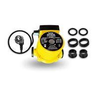 LORAC | Pompe de circulation 220-240 V, 3 niveaux de puissance (46/67/93W), pour chauffage central, piscine, pompe à chaleur, système solaire, débit max 55 l/min, IP44, surpresseur pour eau chaude