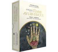 L'Oracle de la femme ayurvédique - Rituels et méditations pour révéler votre déesse intérieure - Gwenaëlle Batard - Courrier Du Livre - Boîte ou accessoire - Jeux livres objets
