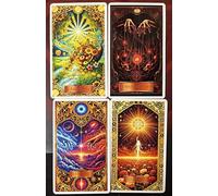L'oracle des clés sacrées, Jeu de Cartes Oracle Divinatoires, Thème Spirituel et Mystique, Illustrations Artistiques Colorées