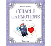 L'Oracle des émotions - Le livre + 45 cartes - Coffret - Myriam Le Saint - Grancher - Jeux livres objets