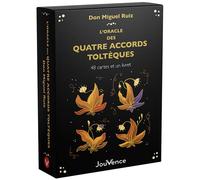 L'oracle des quatre accords toltèques 48 cartes et un livret - Miguel Ruiz - Jouvence - Boîte ou accessoire - Jeux livres objets