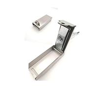 LORADAR Verrou de porte en acier inoxydable pour distributeur de distributeur, couvercle de protection pour poignée en T, pour empêcher le cylindre de serrure d'être volé ou endommagé, double