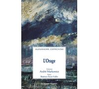L'orage - Alexandre Ostrovski - Solitaires Intempestifs - broché - Théâtre