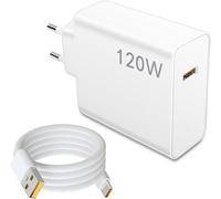 LORANKA-Chargeur Rapide 120W avec Câble USB-C 1M, Chargeur Turbo 6A Compatible avec 15, 14T Pro, 14 Ultra, 13T, 13, 12T, 12, Red Note 13 Pro+, POCO X7, X4 GT, F6, Pad 7, Pad 6