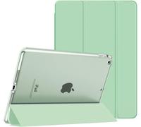 LORANKA-Étui Smart Cover pour New iPad 9ème Génération 2021, Étui à Rabat avec Support et Semi-Transparent Protecteur pour iPad 8e Génération 10.2"" 2020/iPad 7e Génération 10.2"" 2019, Vert