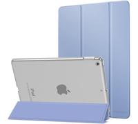 LORANKA-Étui Smart Cover pour New iPad 9ème Génération 2021, Étui à Rabat avec Support et Semi-Transparent Protecteur pour iPad 8e Génération 10.2"" 2020/iPad 7e Génération 10.2"" 2019, Lavande Violet