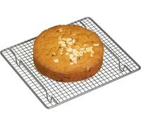 LORANKA-KitchenCraft MasterClass - Grille de Refroidissement Antiadhésive pour Pâtisseries, Acier, 26 x 23 x 16 cm