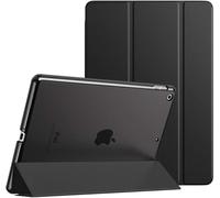LORANKA-Moko Étui Smart Cover pour New iPad 9ème Génération 2021, Étui à Rabat avec Support et Semi-Transparent Protecteur pour iPad 8e Génération 10.2"" 2020/iPad 7e Génération 10.2"" 2019,Noir