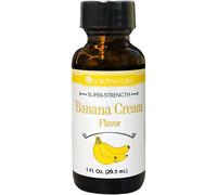 Lorann Hard Candy Flavoring Banana Creme Oil Flavor 1 Ounce