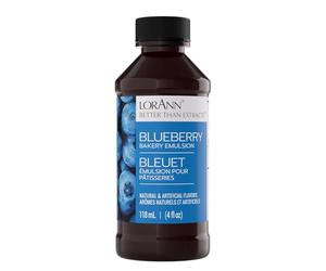 Lorann Huiles Boulangerie émulsions saveur Naturelle et Artificielle 4oz-Blueberry, d'autres, Multicolore