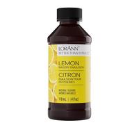 Lorann Oils Bakery Emulsions arôme Naturel et Artificiel 113,4 g Citron, Autre, Multicolore, 6,82 x 6,82 x 13,43 cm