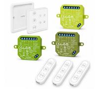 LoraTap Interrupteur de volet roulant WiFi : prend en charge le contrôle local RF - Application Smart Life / Alexa / Google Assistant - Fonctions horaire/scène pour volets roulants/stores - Puissance