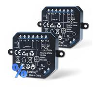 LoraTap Interrupteur Volet Roulant WiFi Lot de 2: Position 0-100% par App