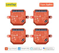 LoraTap-Joli d'obturation Zigequation pour store à rideau électrique Hurized, Tuya, Smart Life Roller, Alexa, Google Home, ZigBee2MQTT Type B 3PACK