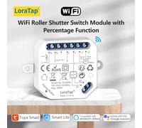 LoraTap Tuya Module de relais de commutateur de rideau WiFi intelligent pour stores de fenêtre de volet roulant Google Home Alexa commande vocale nouvelle Version 2pc