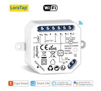 LoraTap Tuya - rideau intelligent pour stores, interrupteur de volet roulant, Module de relais, télécommande avec application, fonctionne avec Alexa Google Assistant 8 PACK