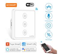 LoraTap Tuya vie intelligente rideau stores électriques bouton-poussoir interrupteur pourcentage contrôle maison domotica Assistant à domicile Alexa 3 PACK