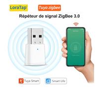 LoraTap Tuya ZigBee 3.0 répéteur de Signal extension USB pour appareils Smart Life automatisation de maille Mini taille 4 PACK