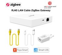 LoraTap ZigBee 3.0 sans fil 14 EU US bouton poussoir à distance Tuya scène automatisation commutateur de contrôle vie intelligente App Hub besoin - Type RJ45 ZigBee Hub